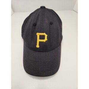 Pittsburgh Pirates Hat Cap Snap Back MLB Baseball XS Black‎ Logo